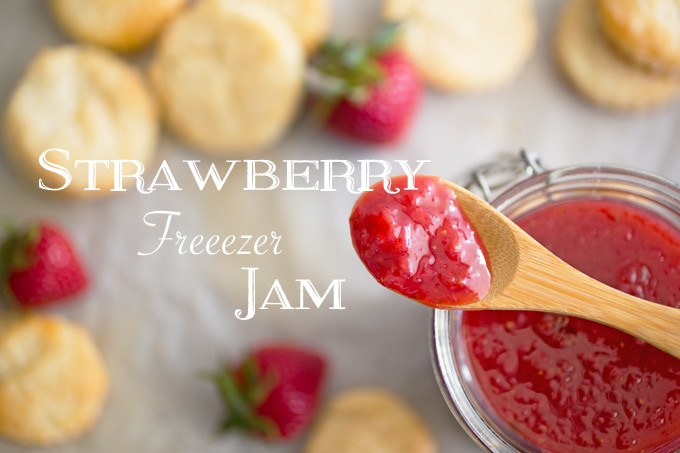 Strawberry Freezer jam @theeggfarm.com